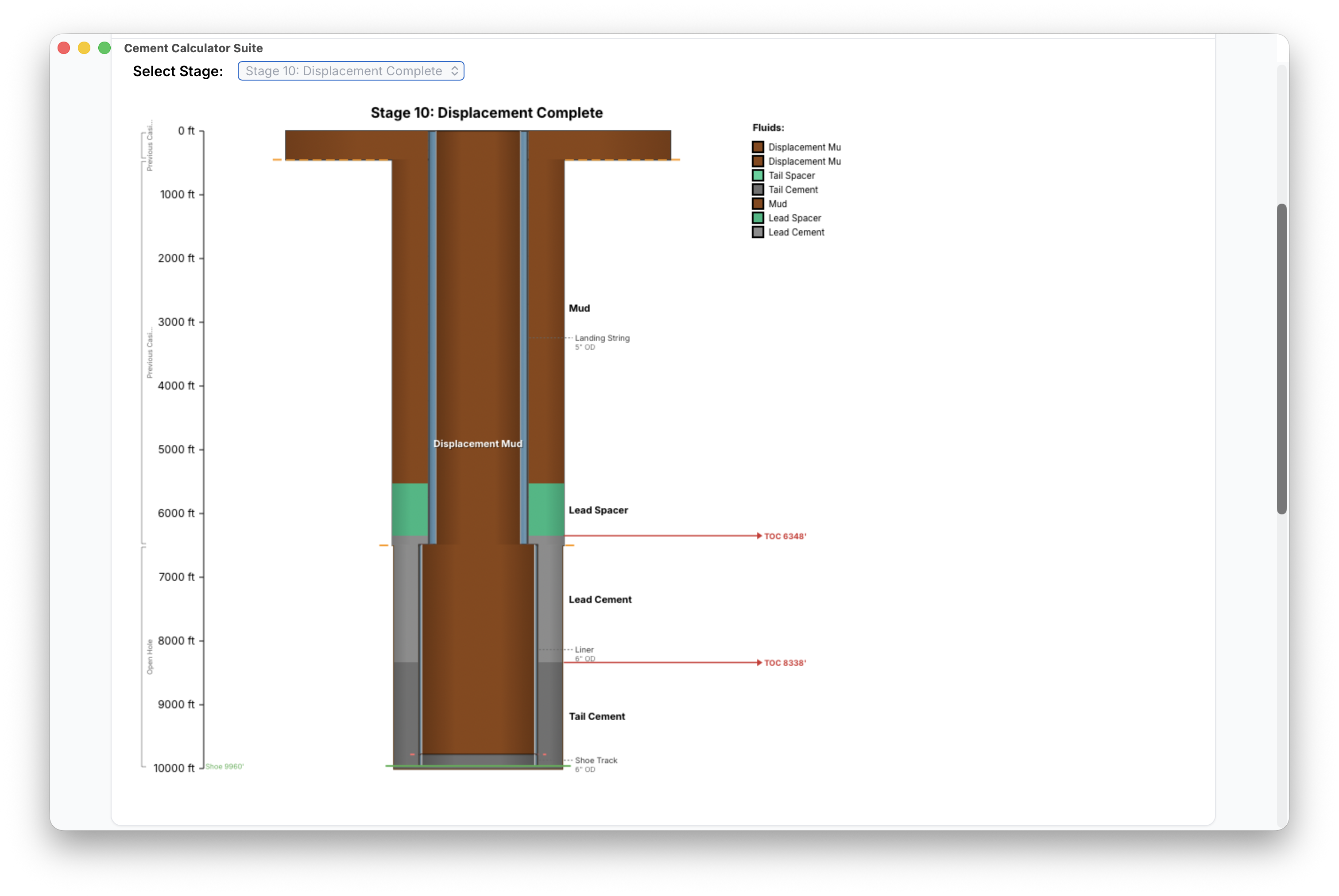 Cementing Suite Screenshot 3