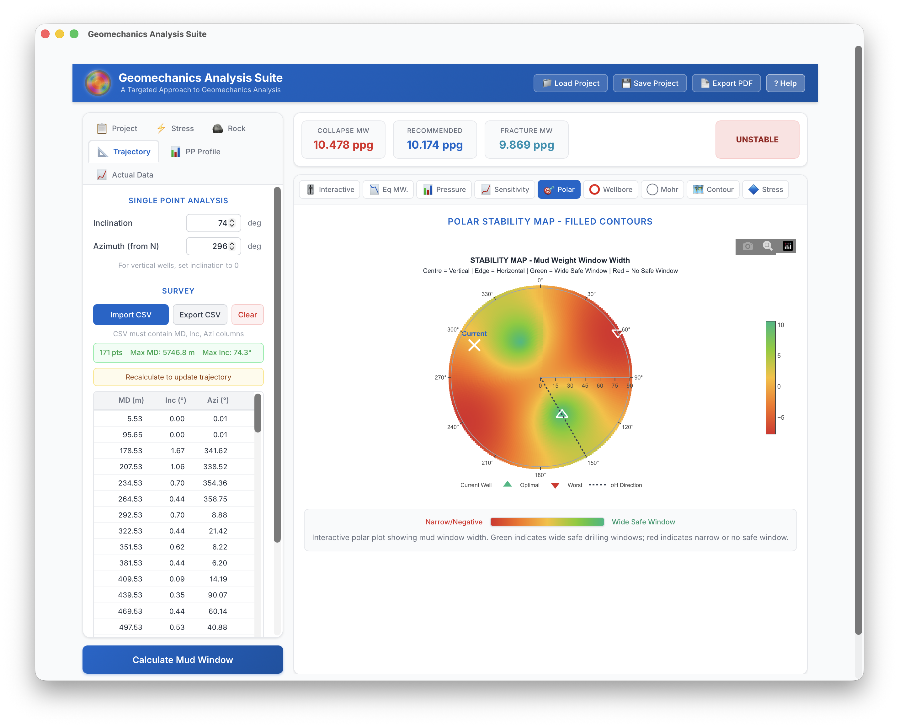 Geomechanics Suite Screenshot 5