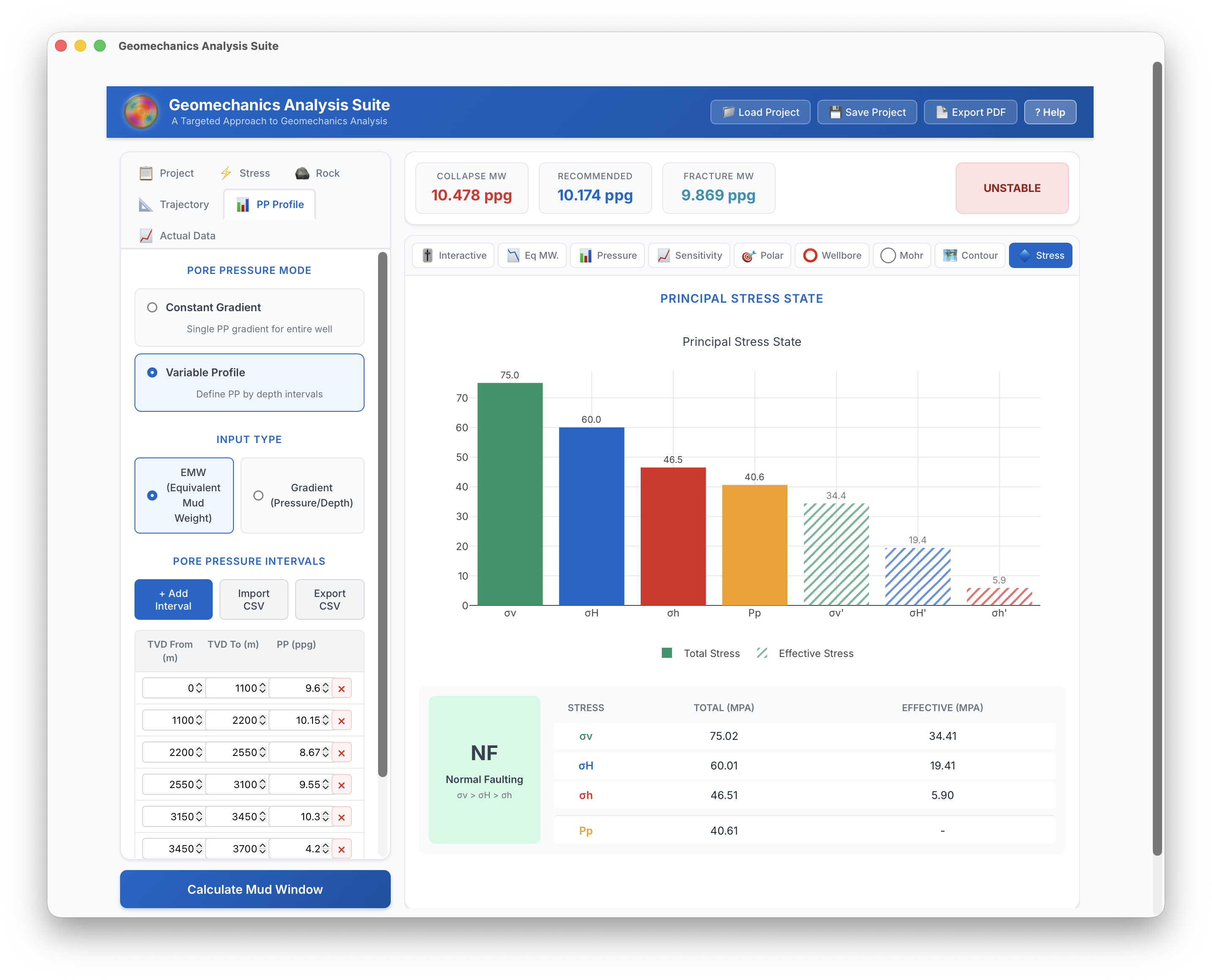 Geomechanics Suite Screenshot 9