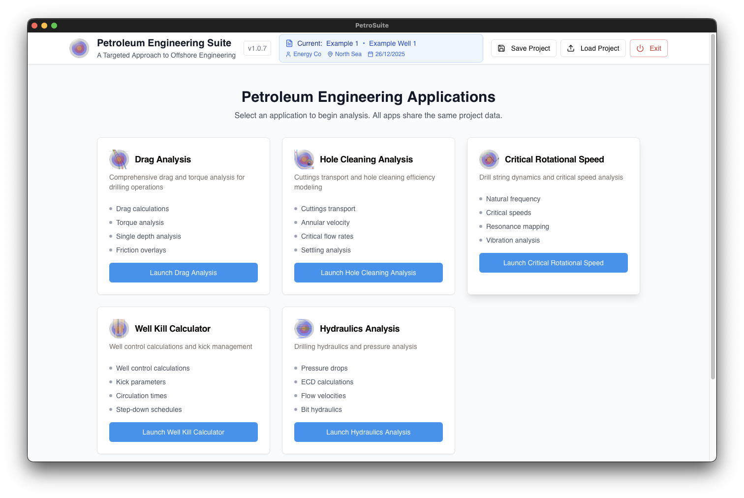 PetroSuite Screenshot 2